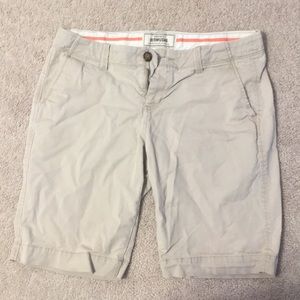 2 shorts for $13, Old Navy Bermuda’s.